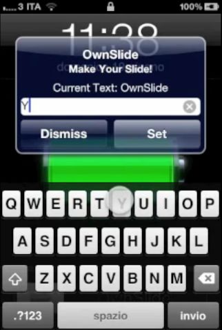 OwnSlide szybko zmieni tekst na suwaku odblokowującym iPhone'a