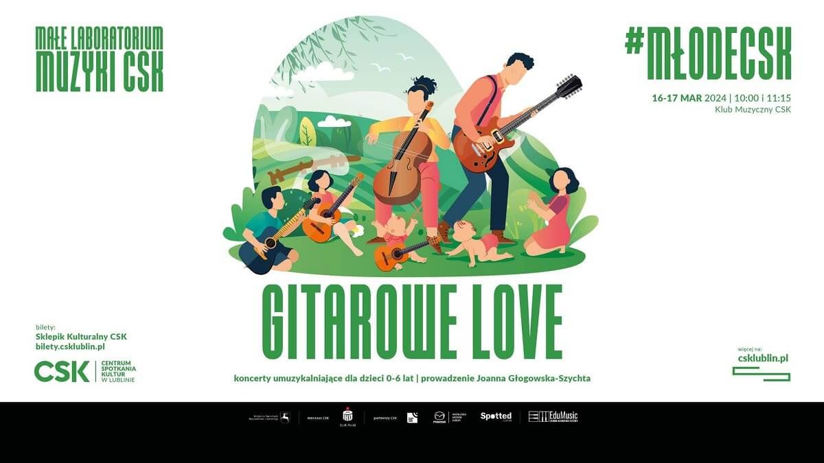 grafika Gitarowe LOVE