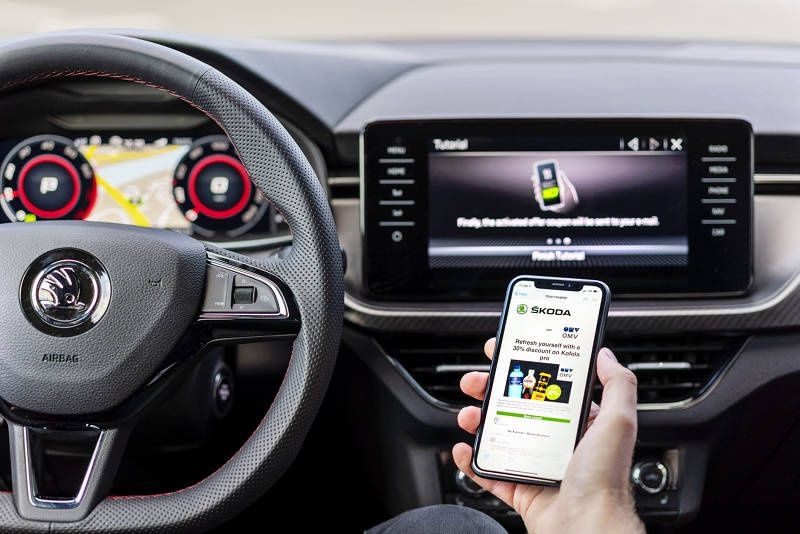 Skoda reklamy app