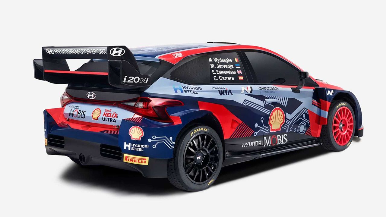Hyundai i20 N Rally1 2022 edition