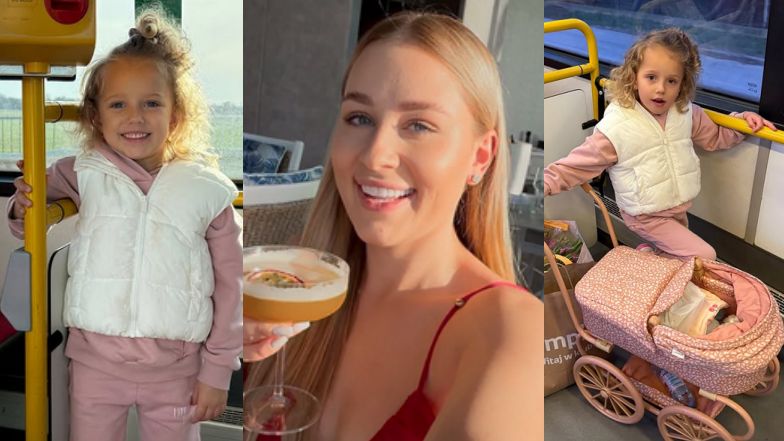 Córka Andziaks w autobusie