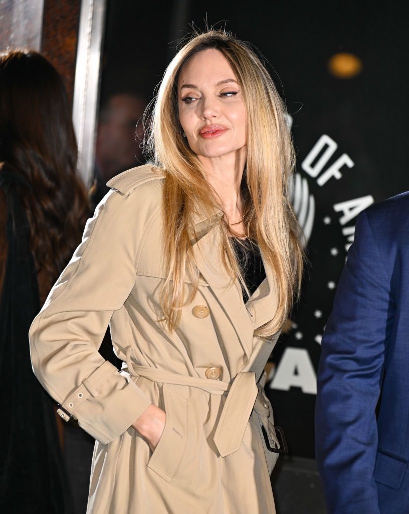 Celebrity Sightings In New York City - November 11, 2024
NEW YORK, NEW YORK - NOVEMBER 11: Angelina Jolie arrives to screening of 'Maria' at DGA Theater on November 11, 2024 in New York City. (Photo by James Devaney/GC Images)
James Devaney