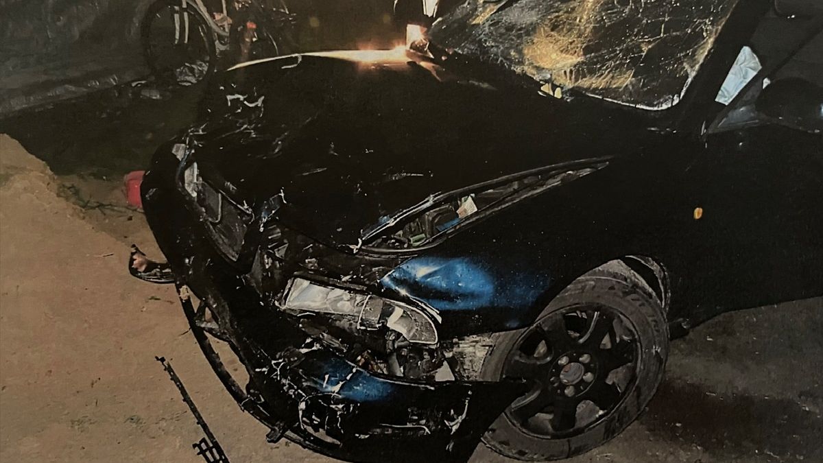 Audi uderzyło w tył Toyoty