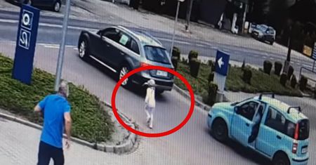 Ułamki sekund od tragedii. Nie do wiary, co zrobił pracownik stacji [WIDEO]