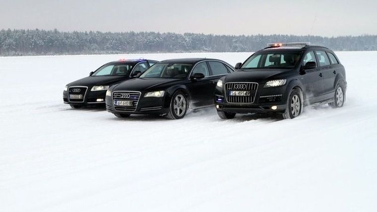 Limuzyny Biura Ochrony Rządu (źródło: BOR)