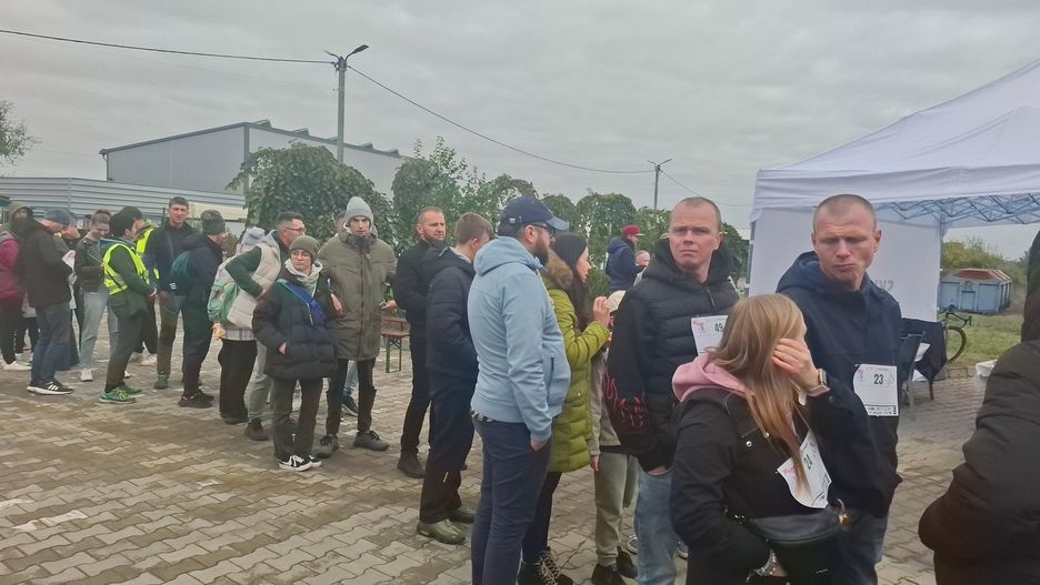 Kolejka bez końca! Bieg z Psyjacielem przyciągnął setki osób
