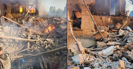 Rosjanie zbombardowali szkołę. 60 osób pogrzebanych żywcem pod gruzami