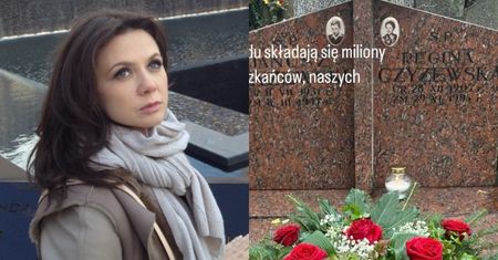 Kinga Rusin wybrała się na cmentarz i ujawniła, kim byli jej przodkowie: "Legenda srebrnego ekranu, z dorobkiem ponad 100 ról filmowych"