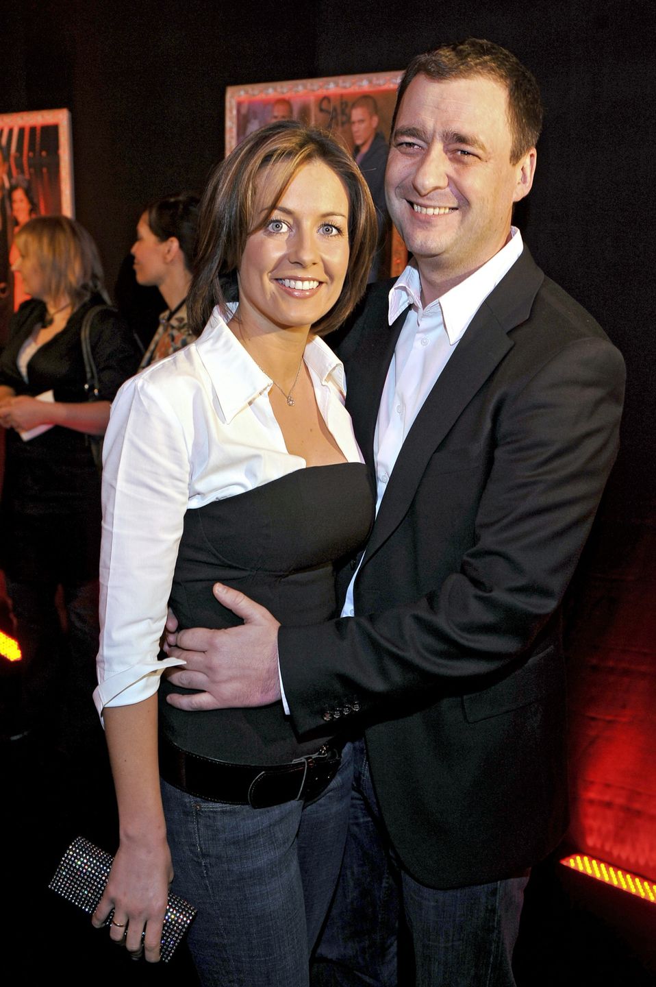 Małgorzata Rozenek z Jackiem w 2008 roku