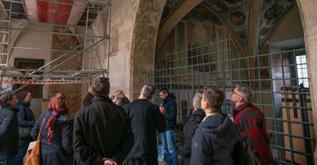 Niezwykłe odkrycie w opactwie benedyktynów w Tyńcu. Powstały w XV wieku