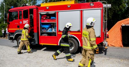 Tragiczny pożar domu. W płomieniach zginął niepełnosprawny mężczyzna