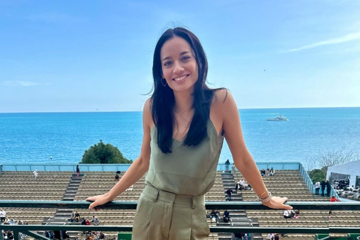 Alize Lim w czasie turnieju w Monte Carlo