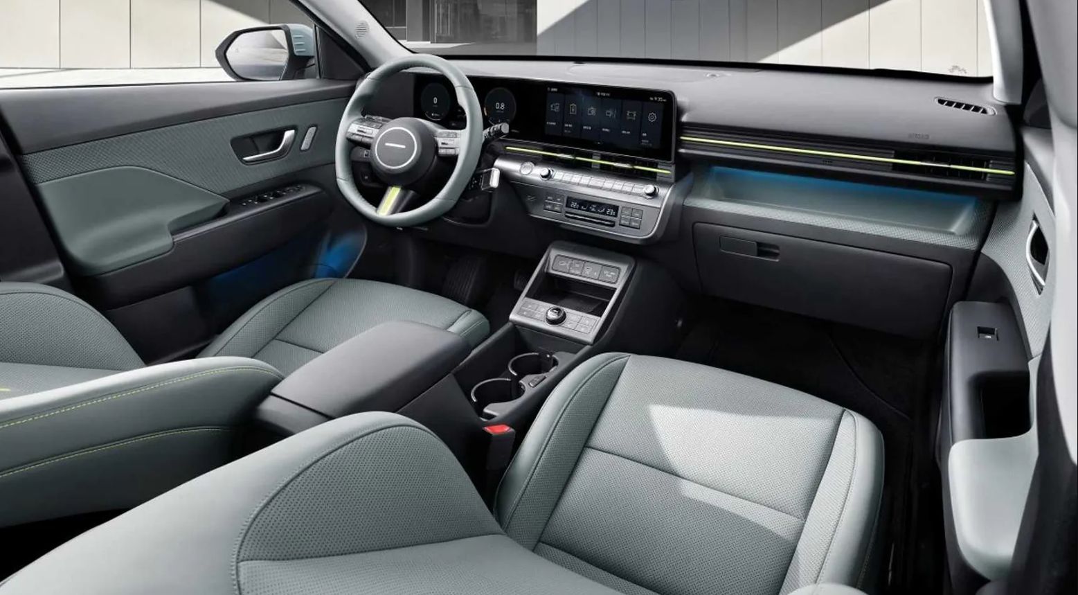 Nowy Hyundai Kona - wnętrze