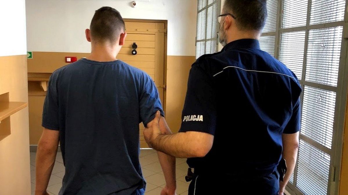 Agresywnego 24-latka zatrzymała policja