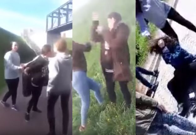 Nowe nagranie agresywnych gimnazjalistek z Gdańska! "Przepraszaj na kolanach! Co ty ku*wa możesz?" (WIDEO)