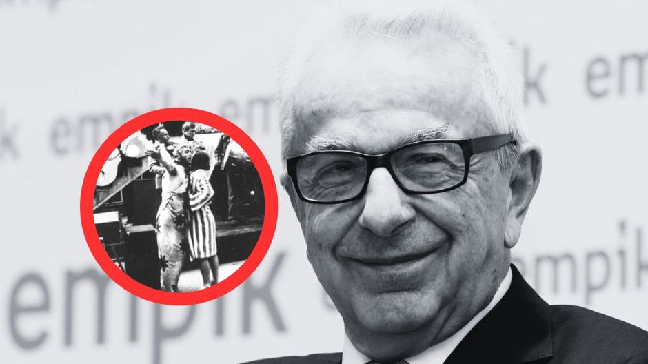 Wspomnienie studenckich czasów prof. Zbigniewa Lwa-Starowicza. Na zdjęciu Juwenalia na osiedlu studenckim Lubumbowo w Łodzi