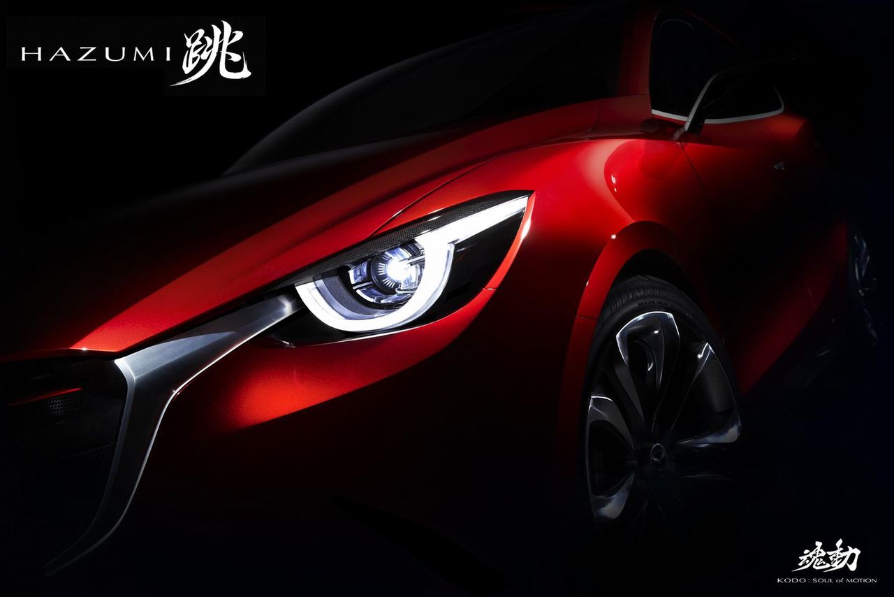 Nowa Mazda2 najpierw w formie studium [aktualizacja]