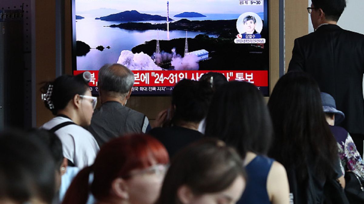 Kilka osób uciekło z Korei.