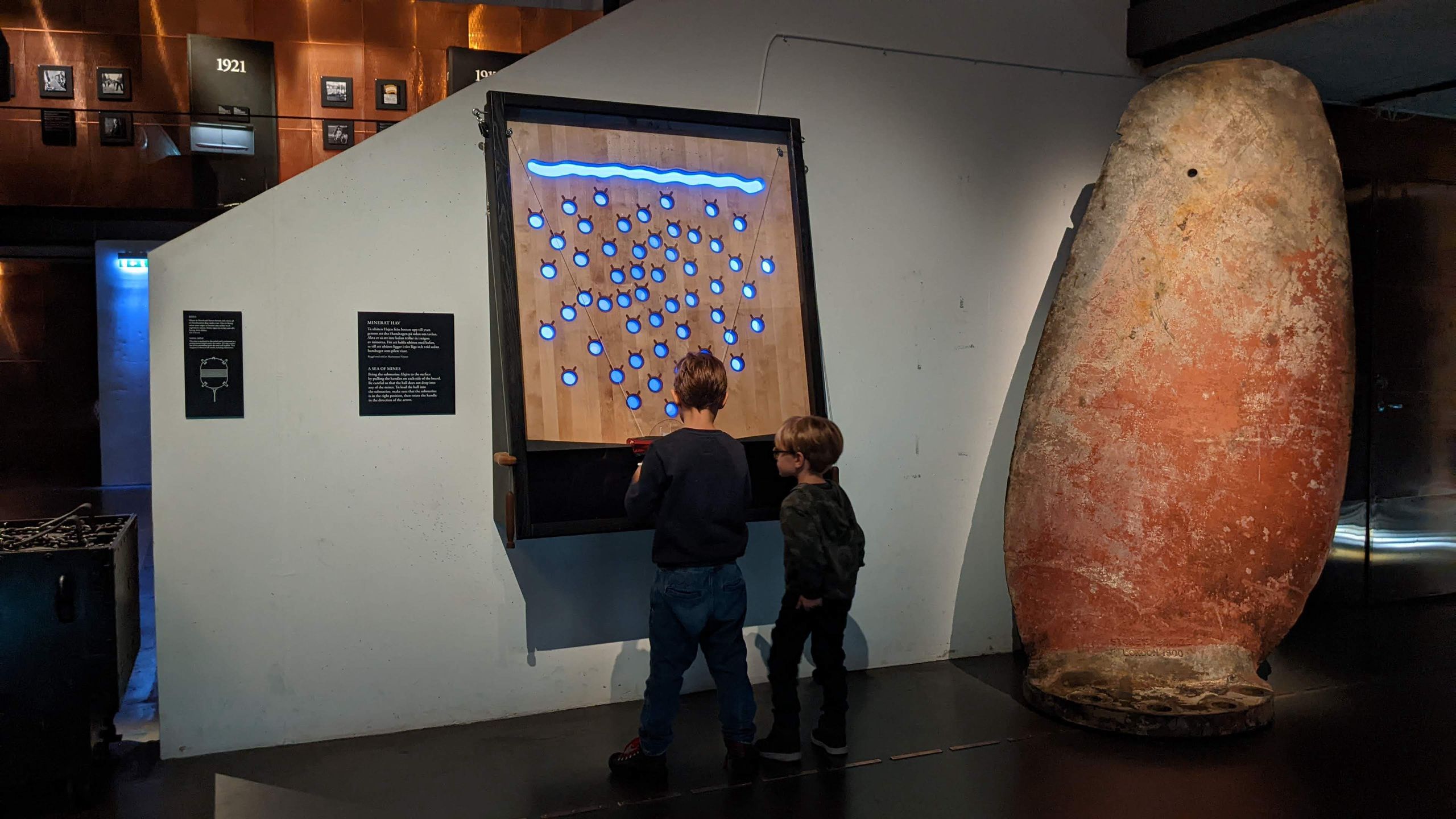 W muzeum jest mnóstwo atrakcji dla dzieci