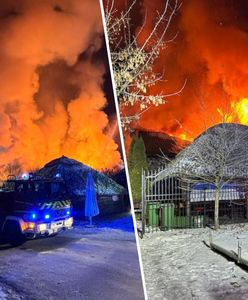 Pożar w klubie. Trwa dogaszanie, poszkodowany strażak