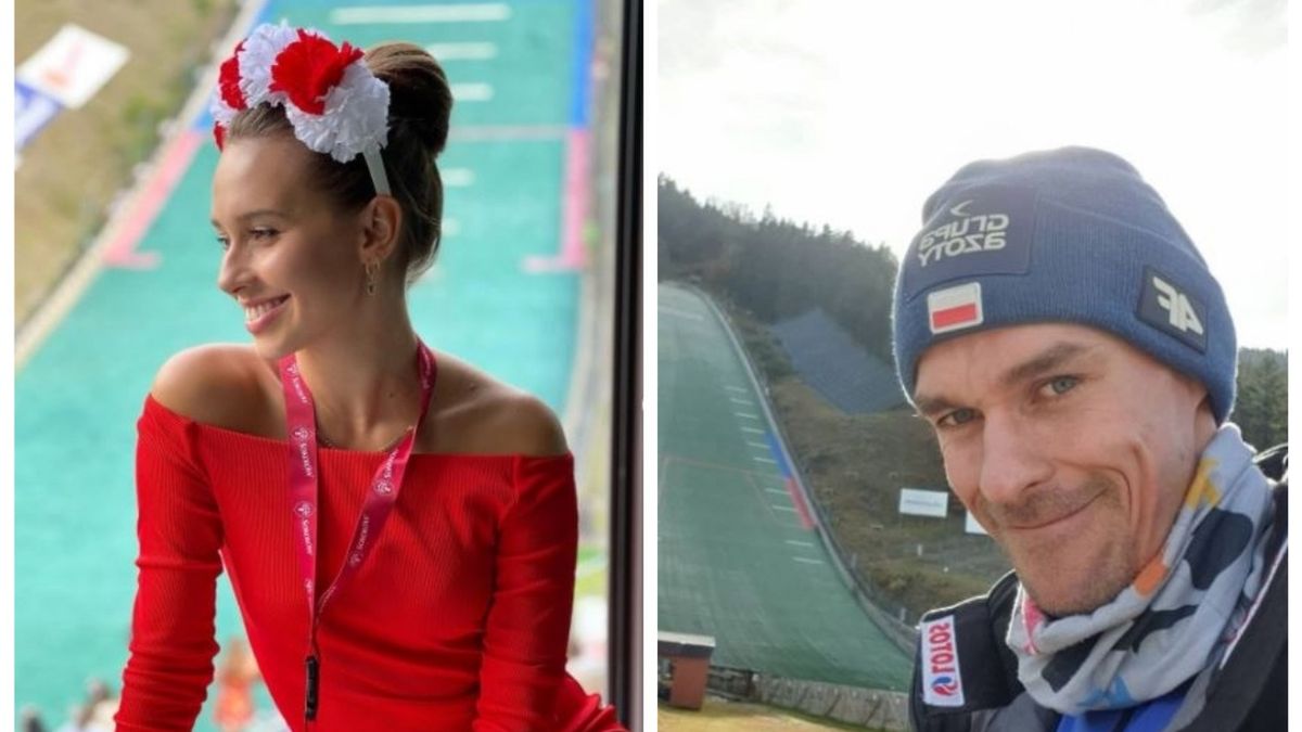 Piotr Żyła i Marcelina Ziętek (screen, Instagram)