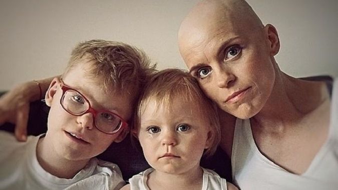 Marta ma złośliwego guza piersi. Walczy dla swoich dzieci i męża