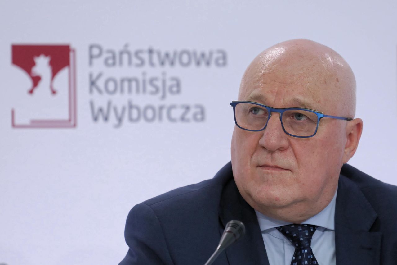 Wybory prezydenckie 2020. Konferencja prasowa PKW. "Dzisiaj mamy piękny dzień"