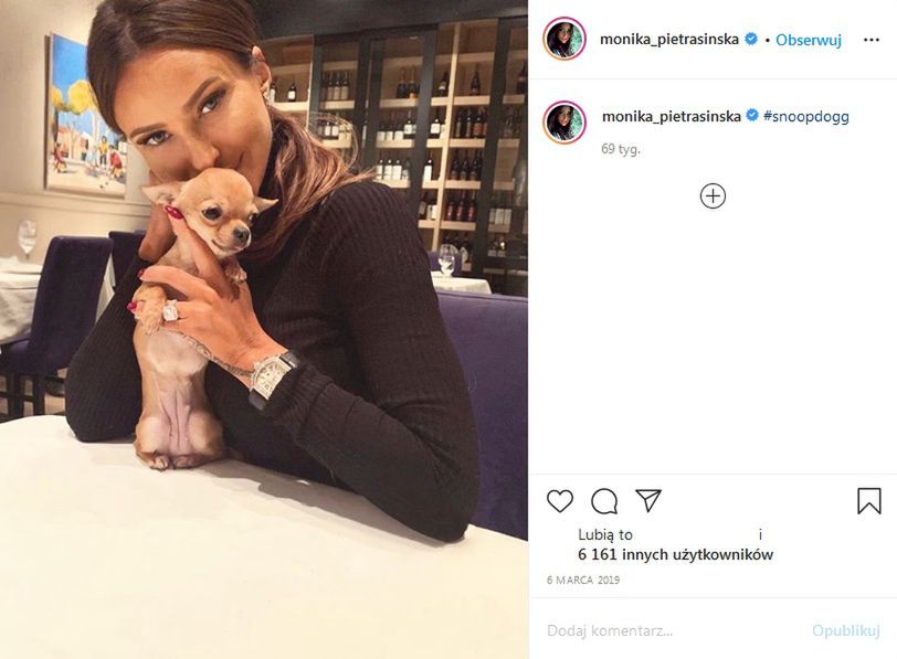 Monika Pietrasińska już wcześniej nosiła swój "pierścionek zaręczynowy"