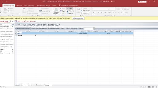 Microsoft Access 2019