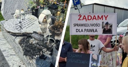 Zniszczyli grób strażaka z Podhala. "Niepokoją Pawła zza grobu"