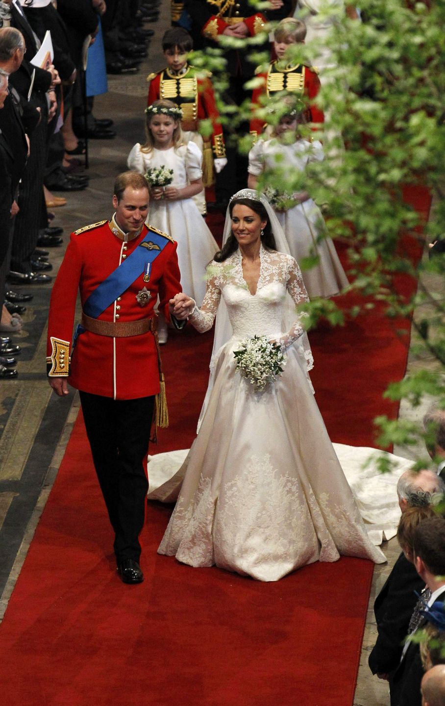Tak wyglądał ślub księcia Williama i księżnej Kate 