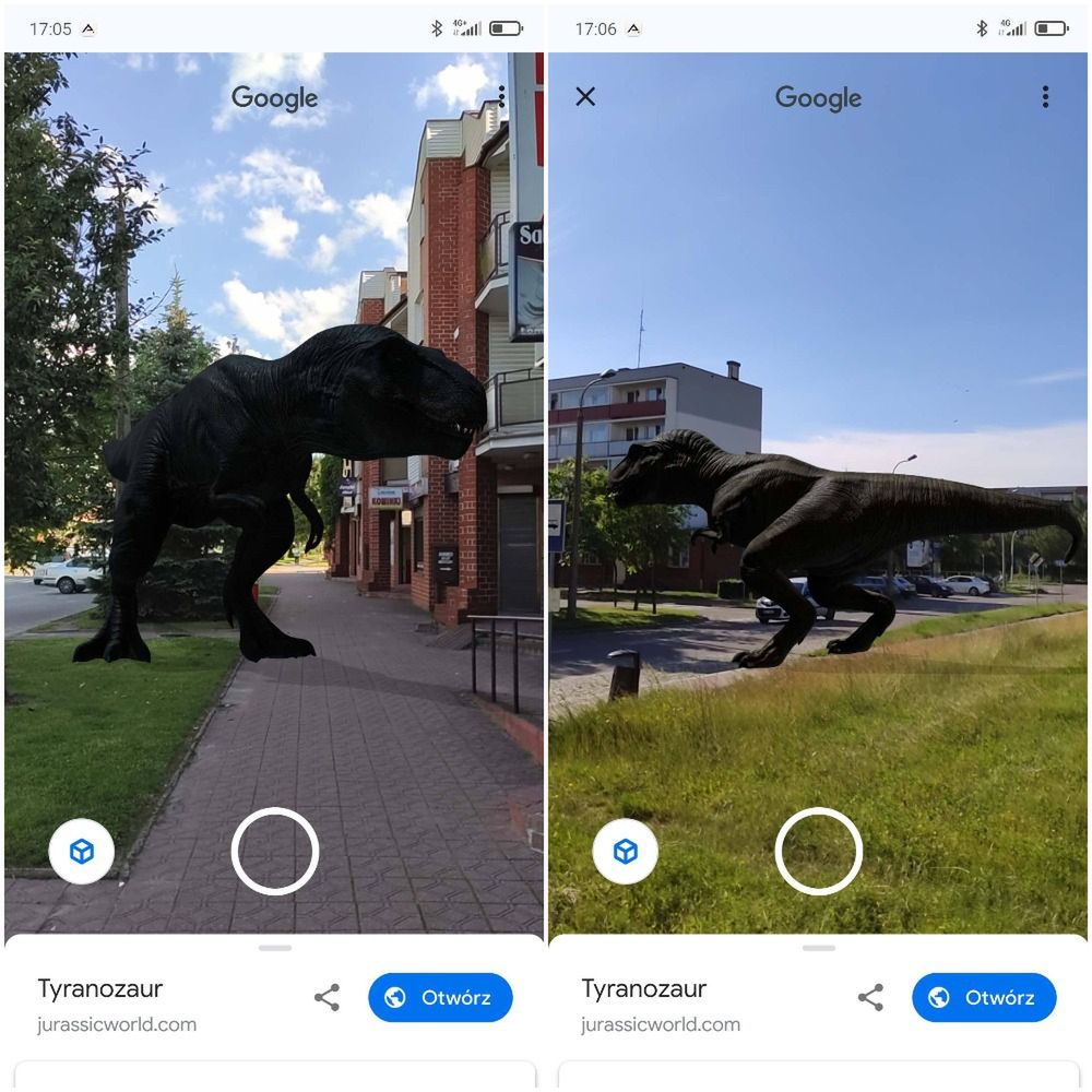 Halo, policja? Google wypuścił dinozaury na moje osiedle 3