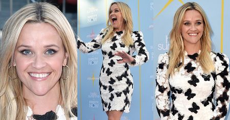 Reese Witherspoon pozuje w koronkach za 15 tysięcy