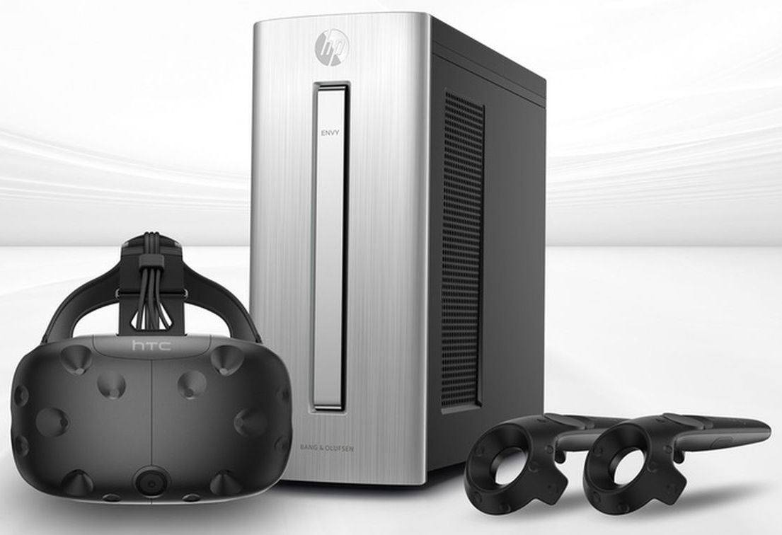Komputer HP w zestawie z HTC Vive: kompletny pakiet do płynnej gry w VR