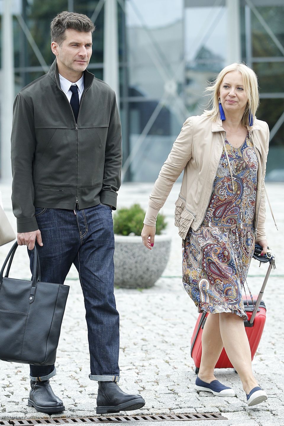 Tomasz Kammel i Marzena Rogalska