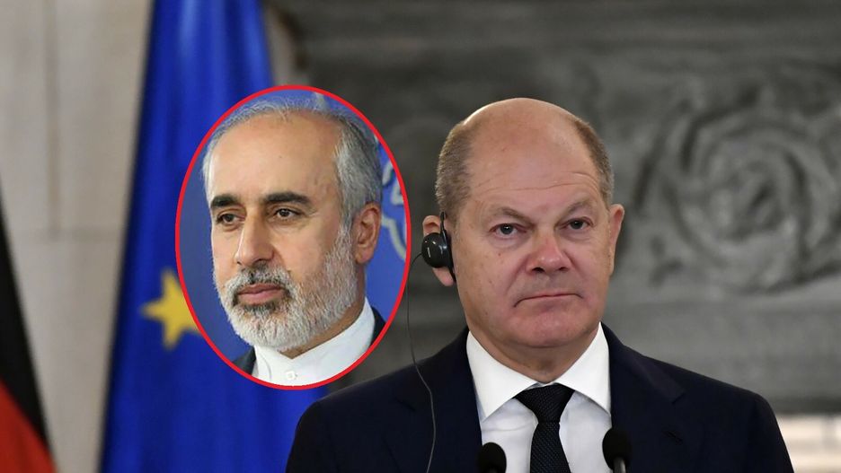 Nasser Kanaani i Olaf Scholz