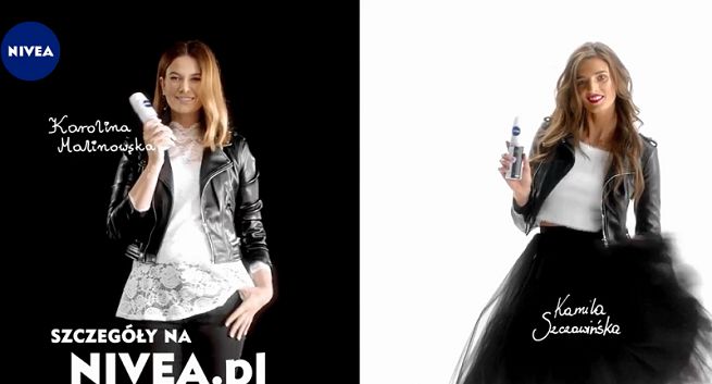 „Stylowe wyzwania” - Karolina Malinowska i Kamila Szczawińska w kampanii Nivea Invisible (wideo)