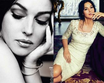 "BOSKA" Monica Bellucci w "Elle" (ZDJĘCIA)