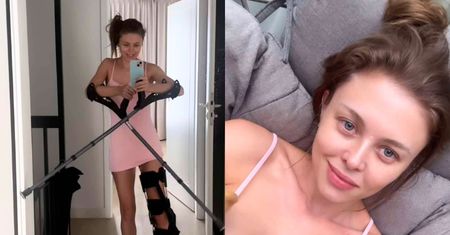Pozbawiona makijażu Joanna Opozda relacjonuje powrót do sprawności: "Mam nadzieję, że to nie jest mój ostatni film"