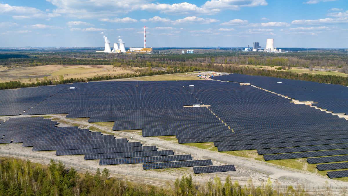 Farma fotowoltaiczna w Mysłowicach - Dziećkowicach