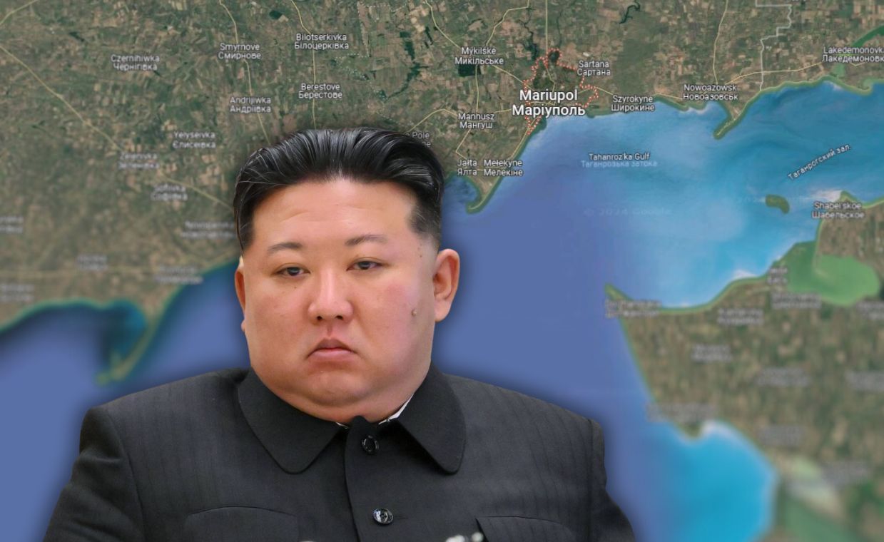 North Korean soldiers reached, among others, Mariupol.