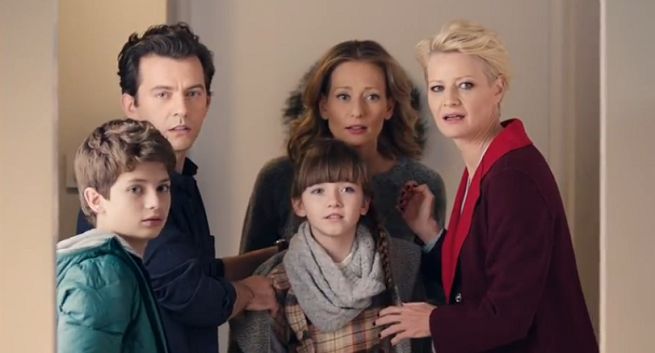 Kożuchowska, Musiał i kalambury w apartamentowcu w bożonarodzeniowych reklamach Orange (wideo)