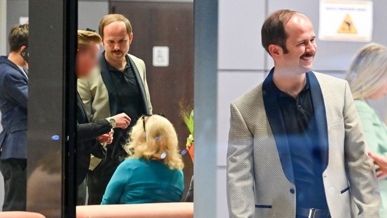 "Taniec z gwiazdami". Uczestnicy i prowadzący opuszczają studio po nagraniach 