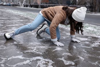 Gołoledź sparaliżowała Szczecin. Ponad 400 osób z urazami trafiło na SOR-y