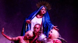 Theater Magdeburg: Jadwiga Postrożna jako Wenus w "Tannhäuserze"