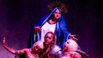 Theater Magdeburg: Jadwiga Postrożna jako Wenus w "Tannhäuserze"
