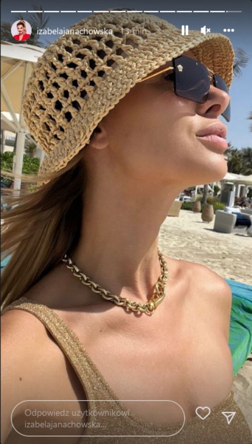 Izabela Janachowska pojechała na majówkę do Dubaju