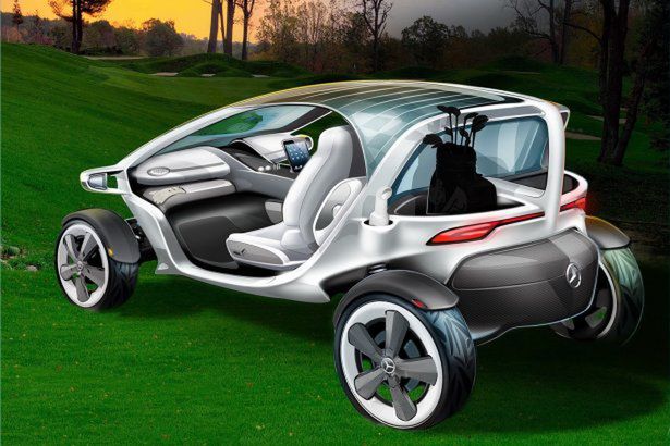 Mercedes-Benz Vision Golf Cart - melex przyszłości