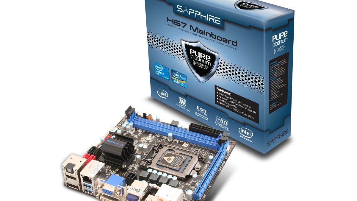 Sapphire Pure Platinum H67 i H61 - małe, niedrogie, funkcjonalne 1