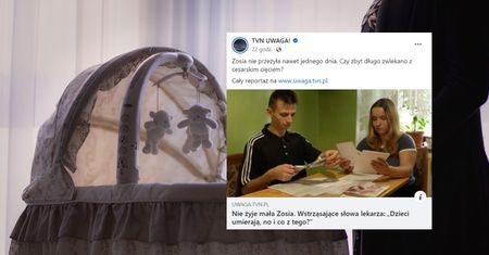 Tragedia rodziców. Zosia zmarła, bo, jak uważa lekarz, "dzieci umierają"